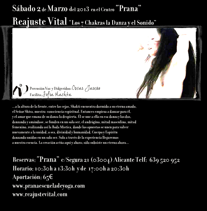 2013-03-02 - Prana - 7 Chakras de la Danza y el Sonido