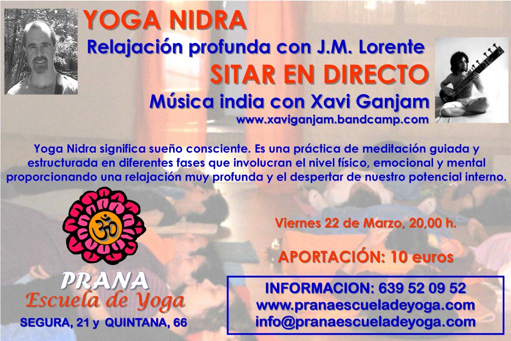 2013-03-22 - Prana - Profundización YOGA NIDRA
