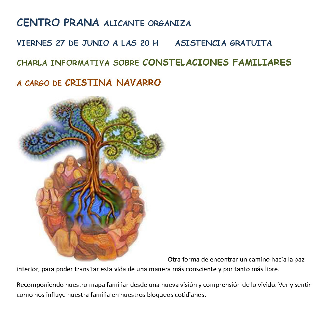 2014-06-27 - Prana - Charla Constelaciones Familiares