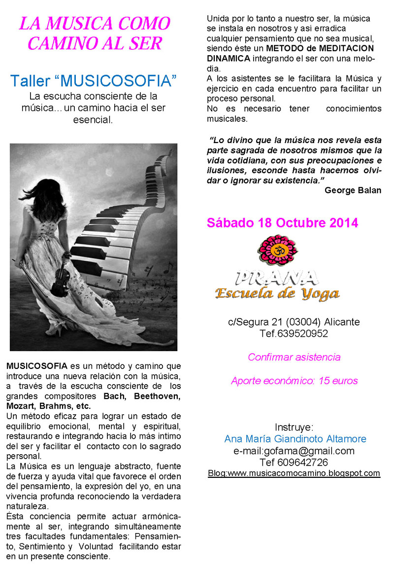 2014-10-18 - Prana - Musicosofia