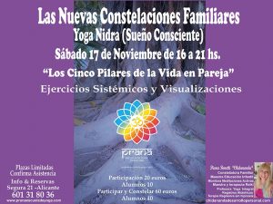 LAS NUEVAS CONSTELACIONES FAMILIARES @ Escuela de Yoga Prana | Alicante | Comunidad Valenciana | España