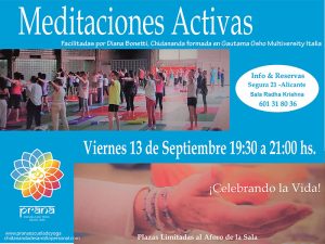 MEDITACIONES ACTIVAS OSHO @ Sala Radha Krishna | Alicante | Comunidad Valenciana | España