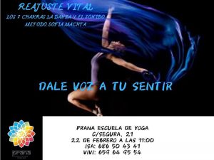 TALLER DE REAJUSTE VITAL @ PRANA, Escuela de Yoga | Alicante | Comunidad Valenciana | España