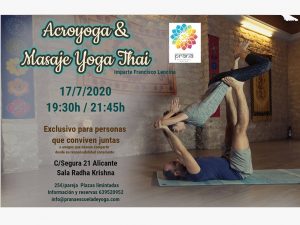 ACROYOGA Y MASAJE YOGA THAI @ PRANA, Escuela de Yoga | Alicante | Comunidad Valenciana | España