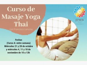 CURSO MASAJE YOGA THAI (A) @ Prana, Escuela de Yoga | Alicante | Comunidad Valenciana | España