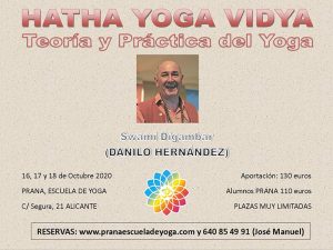 HATHA YOGA VIDYA @ Prana, Escuela de Yoga | Alicante | Comunidad Valenciana | España