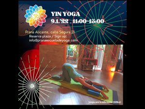INTENSIVE YIN YOGA @ Prana, escuela de yoga, | Alicante | Comunidad Valenciana | España