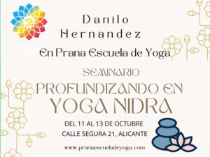 YOGA NIDRA CON DANILO @ PRANA Escuela de Yoga | Alicante | Comunidad Valenciana | España